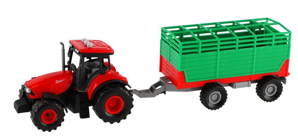 Teddies Traktor Zetor s vlekem 36cm na setrvačník