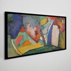 COLORAY.CZ Obraz na plátně Vodopád abstrakce Kandinsky 120x60 cm
