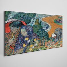 COLORAY.CZ Obraz na plátně Zahrada v Etten van Gogh 120x60 cm