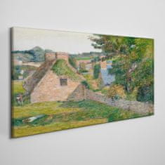 COLORAY.CZ Obraz na plátně Přírodní domy malování 120x60 cm