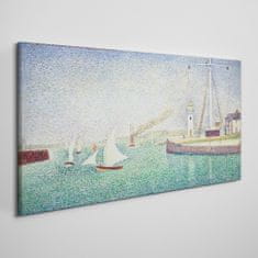 COLORAY.CZ Obraz na plátně Vstup do Seurat Port 100x50 cm