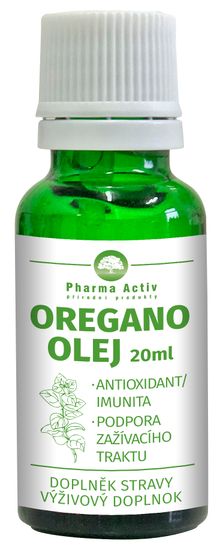 Pharma Activ Oregano olej s kapátkem 20 ml/Pharma Grade