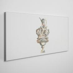 COLORAY.CZ Obraz na plátně Starověké vinobraní váza 120x60 cm
