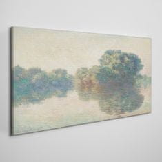 COLORAY.CZ Obraz na plátně Seine v Givertovi Monetu 120x60 cm