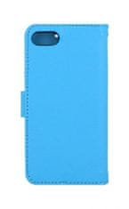 TopQ Pouzdro iPhone SE 2022 knížkové modré s přezkou 74996