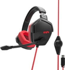 Energy Sistem Gaming Headset ESG 4 Surround 7.1, černá/červená
