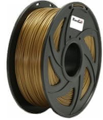 XtendLan tisková struna (filament), PETG, 1,75mm, 1kg, zlatý (3DF-PETG1.75-GD 1kg)