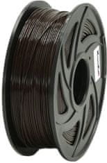 XtendLan tisková struna (filament), PLA, 1,75mm, 1kg, černý (3DF-PLA1.75-BK 1kg)