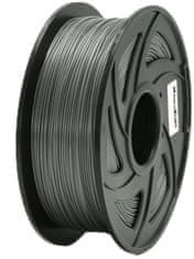 XtendLan tisková struna (filament), PLA, 1,75mm, 1kg, šedý (3DF-PLA1.75-GY 1kg)