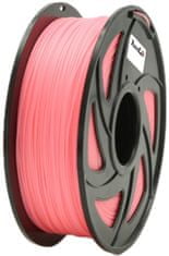 XtendLan tisková struna (filament), PLA, 1,75mm, 1kg, zářivě růžový (3DF-PLA1.75-FPK 1kg)