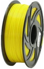 XtendLan tisková struna (filament), PLA, 1,75mm, 1kg, žlutý (3DF-PLA1.75-YL 1kg)