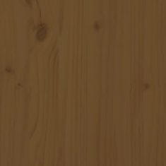 Petromila Lavice s truhlíky medově hnědá 184,5x39,5x56,5 cm borové dřevo