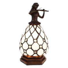Clayre & Eef Dekorativní stolní lampa Tiffany WOMAN 5LL-6233