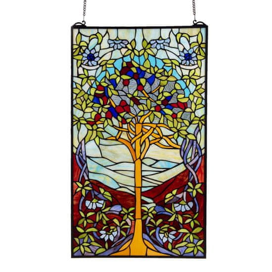 Clayre & Eef Tiffany panel závěsný TREE 5LL-6090