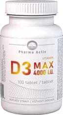 Pharma Activ Vitamin D3 MAX 4000 I.U. 100 tablet