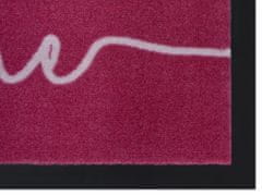 Hanse Home Protiskluzová rohožka Printy 105379 Pink 40x60