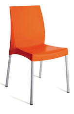 Artspect Plastová židle BOULEVARD židle - Arancio