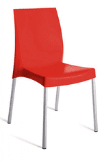 Artspect Plastová židle BOULEVARD židle - Rosso