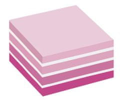 3M Samolepicí bloček, aquarell růžová, 76 x 76 mm, 450 listů, 7100172384