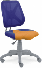Artspect Rostoucí židle Fuxo síť - Modro-oranžová