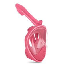 Surtep Celoobličejová maska na šnorchlování pro děti XS Růžová