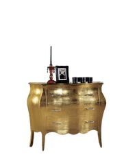 Amoletto Import Luxusní komoda Swarovski s aplikací zlaté fólie