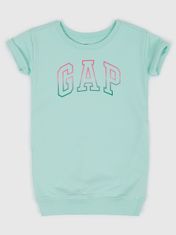 Gap Dětské mikinové šaty s logem 2YRS