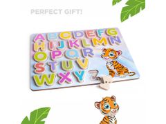 Ulanik Anglická abeceda na magnetech "Tiger"