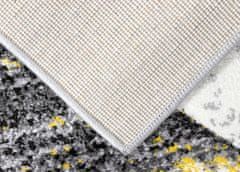 Ayyildiz kusový koberec Alora A1012 80x150cm žlutá