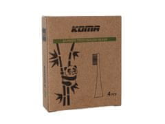 KOMA NK09 - Certifikované náhradní bambusové hlavice pro elektrické zubní kartáčky HX6014