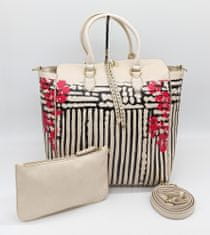 Sisley shopping bag Faith – stripes