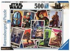 Ravensburger Puzzle Star Wars|Hvězdné války: The Mandalorian The Child 500 dílků (49 x 36 c)