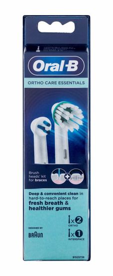 Oral-B 1ks ortho care essentials, zubní kartáček