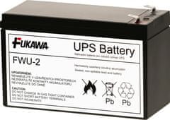 Fiamm FUKAWA olověná baterie FWU2 do UPS APC/ náhradní baterie za RBC2/ 12V/ 7,2Ah/ životnost 5 let