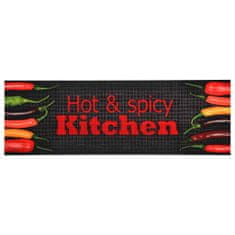Vidaxl Kuchyňská rohožka pratelná Hot&Spicy 60 x 180 cm