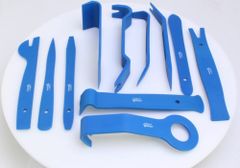 ASTA Plastové nástroje - klíny, páky a háky na montáž a demontáž čalounění, sada 11 ks - ASTA