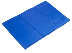 Korbi Chladící podložka pro zvířata 50 x 40 cm, modrá