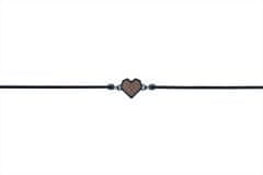 BeWooden Dámský náramek Apis Nox Bracelet Heart XS/S 14-18 cm