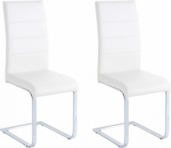 Danish Style Jídelní židle Care (SET 2 ks), bílá