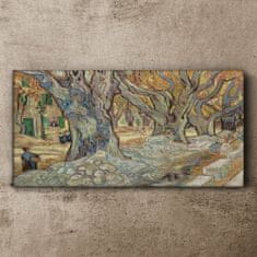 COLORAY.CZ Obraz na plátně Silniční Menders van Gogh 100x50 cm