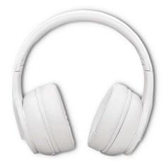 Qoltec Bezdrátová sluchátka Qoltec Soundmasters s mikrofonem | BT 5.0 AB| Bílá