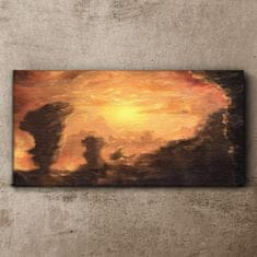 COLORAY.CZ Obraz na plátně Sky Sunset Příroda 100x50 cm