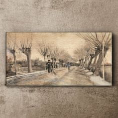 COLORAY.CZ Obraz na plátně Silnice v Etten van Gogh 100x50 cm