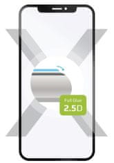 FIXED Ochranné tvrzené sklo Full-Cover pro Motorola Moto E32, lepení přes celý displej FIXGFA-960-BK, černé