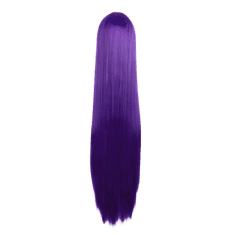 Korbi Paruka, dlouhé fialové vlasy, anime, 100 cm 