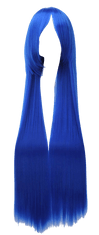 Korbi Paruka, dlouhé modré vlasy, anime, 100cm