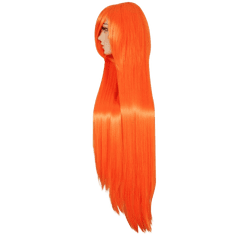 Korbi Paruka, dlouhé oranžové vlasy, 100 cm