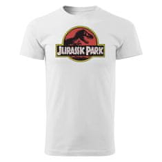Grooters Pánské tričko Jurský Park - Logo Velikost: S
