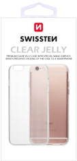 SWISSTEN ochranné pouzdro Clear Jelly pro iPhone 7/8/SE (2020), transparentní