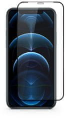 EPICO tvrzené sklo Edge to Edge pro iPhone 12/12 Pro (6.1"), antibakteriální, 0.3mm, černá